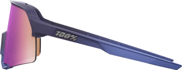 Gafas 100% S3 Satin Storm Metalico Lente Purpura Espejo - Image 3