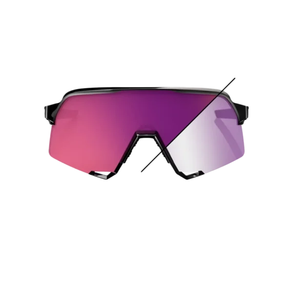 Gafas 100% S3 GLOSS PURPLE MIRROR PHOTOCHROMIC - Image 2