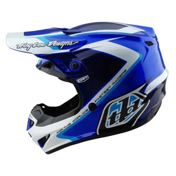 Casco Troy Lee Designs Gp Shutter Blue - Image 4