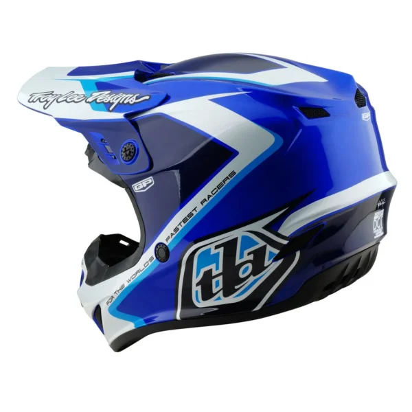 Casco Troy Lee Designs Gp Shutter Blue - Image 3