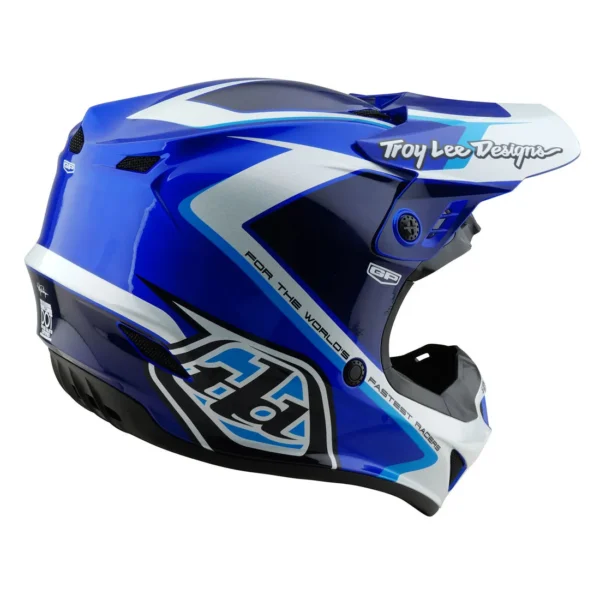 Casco Troy Lee Designs Gp Shutter Blue - Image 2