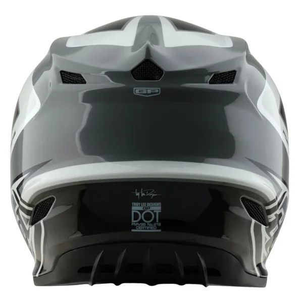 Casco Troy Lee Designs Gp Shutter Gray - Image 4