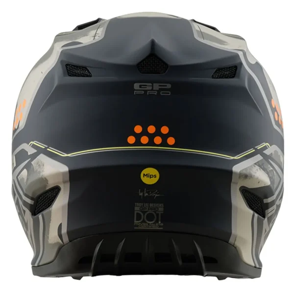 Casco Troy Lee Designs Gp Pro Trooper Black/Caper - Image 5