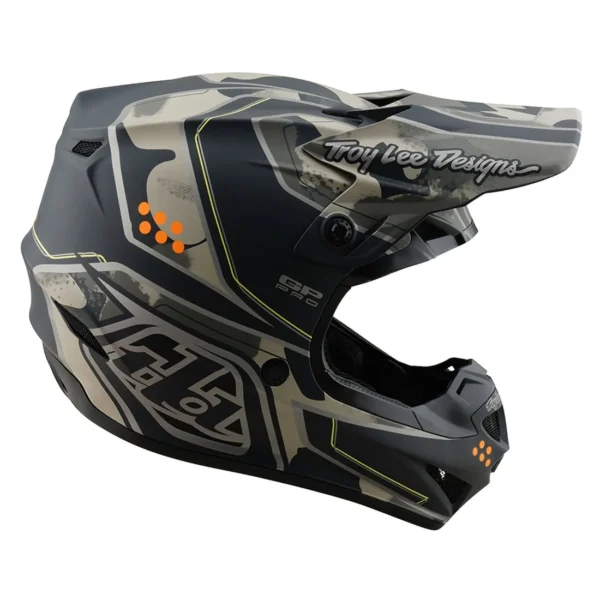Casco Troy Lee Designs Gp Pro Trooper Black/Caper - Image 2