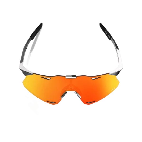 Gafas 100% Hypercraft Black Chrome Hiper Red Multilayer - Image 4