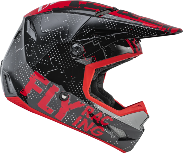 Casco Fly Kinetic Scan Negro/rojo - Image 3