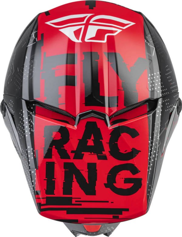Casco Fly Kinetic Scan Negro/rojo - Image 2