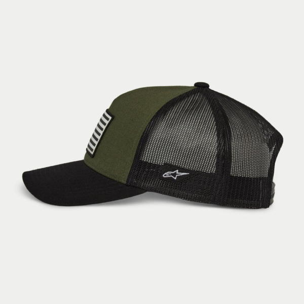 GORRA ALPINESTARS FLAG MILITARY/BLK - Image 3