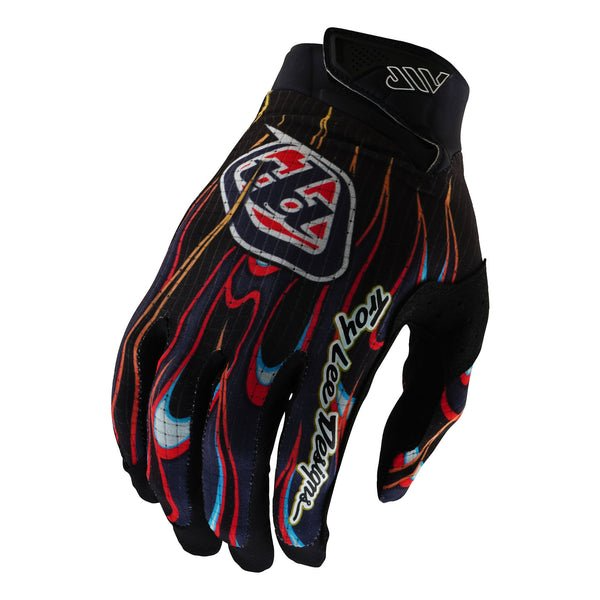 GUANTES TROY LEE DESIGNS AIR TORCHED BLACK RED