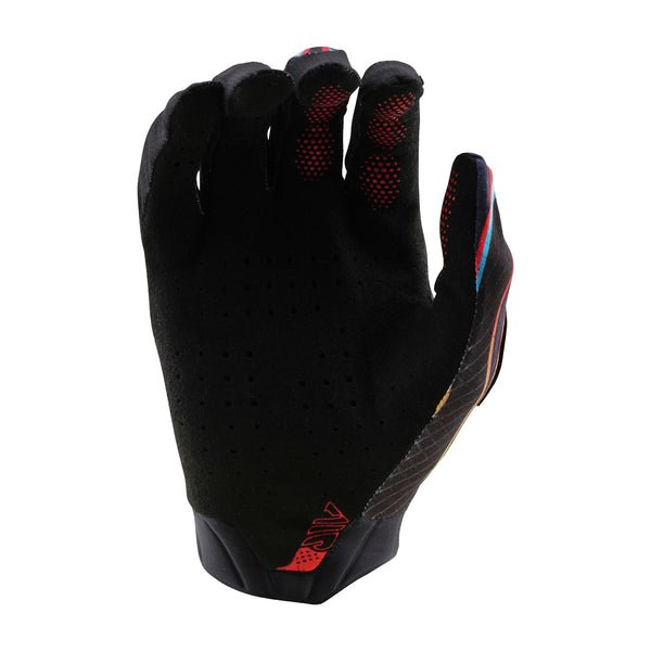 GUANTES TROY LEE DESIGNS AIR TORCHED BLACK RED - Image 2