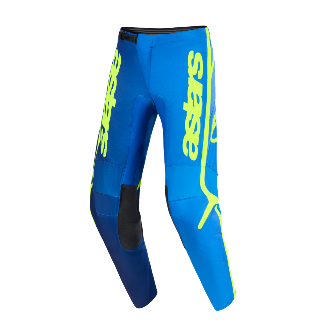 Pantalónes Alpinestars Fluid APEX AZUL/AMARILLO FLUO