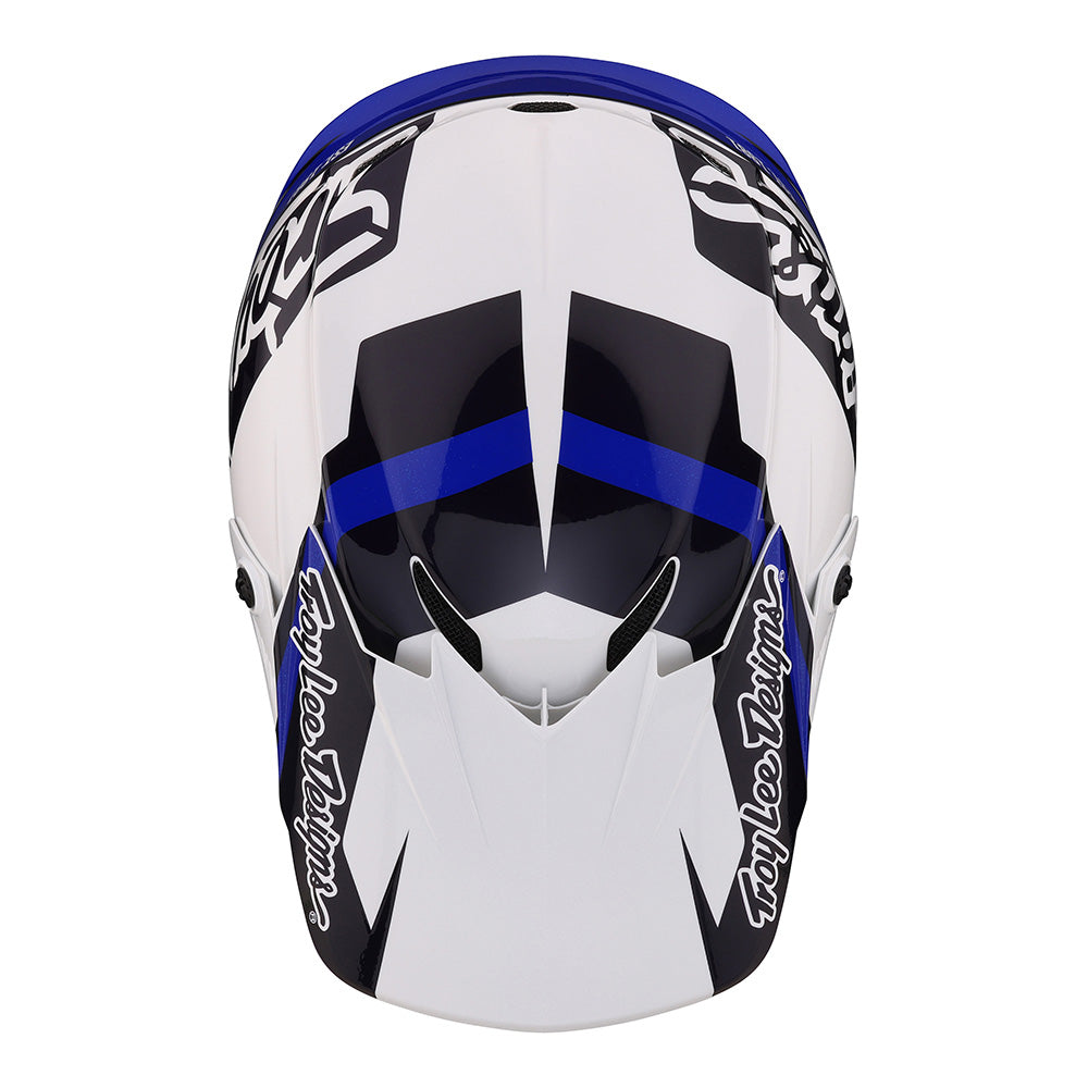 CASCO TROY LEE DESIGNS GP SLICE BLUE/WHITE/BLACK - Image 2
