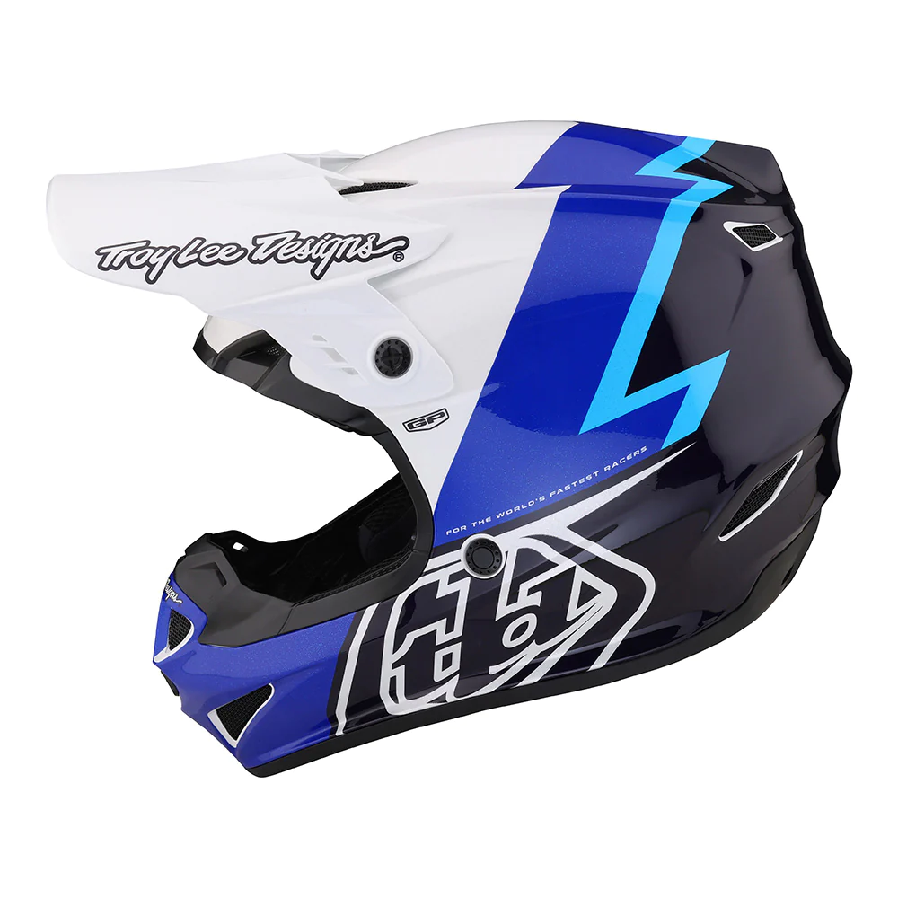 Casco Troy Lee Designs Gp VOLT BLUE/WHITE/BLACK