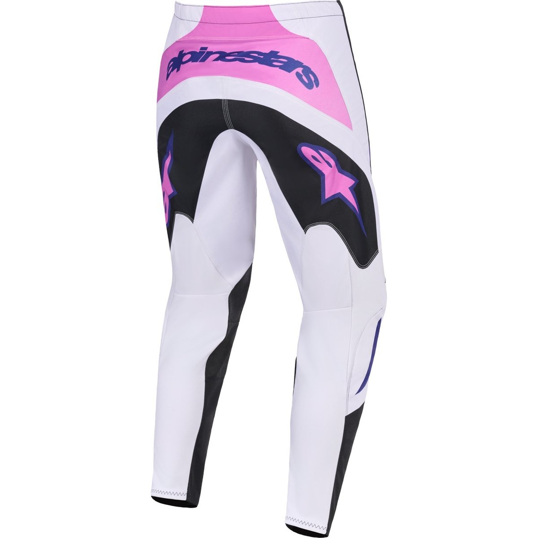 Pantalónes Alpinestars Fluid GRID NEGRO GRIS ROSA - Image 2