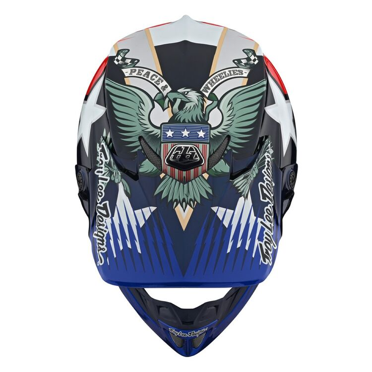 Casco Troy Lee DESIGNS SE4 Carbon Liberty - Image 2