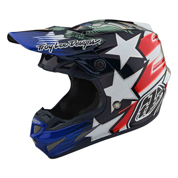 Casco Troy Lee DESIGNS SE4 Carbon Liberty