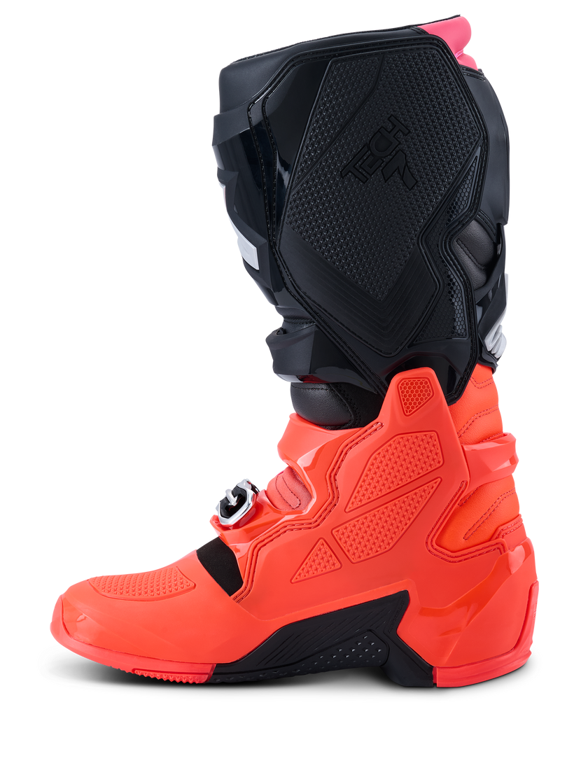 Botas Alpinestars Tech 7 Black Red Fluo Pink Fluo - Image 5