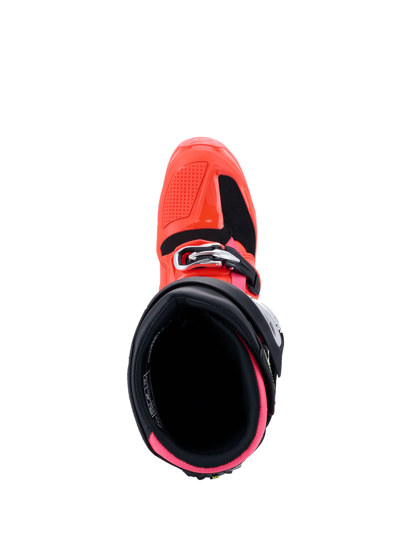 Botas Alpinestars Tech 7 Black Red Fluo Pink Fluo - Image 3
