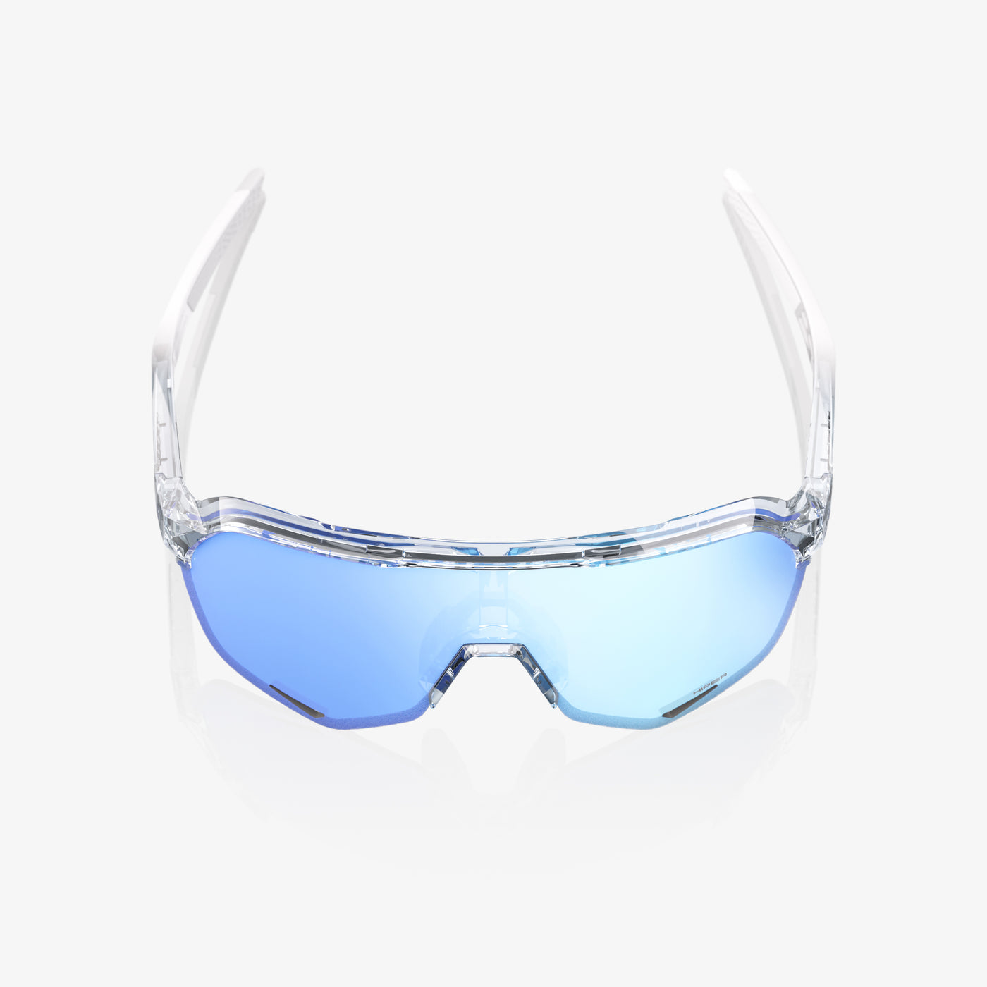 Gafas 100% S2 Polished Translucent Clear HiPER® Blue Multilayer Mirror Lens - Image 2