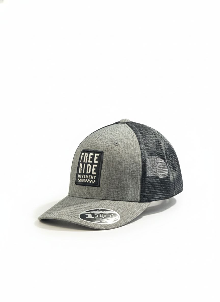 Gorra Radical FREERIDE FLEXFIT 110 TRUCKER GRAY/BLACK
