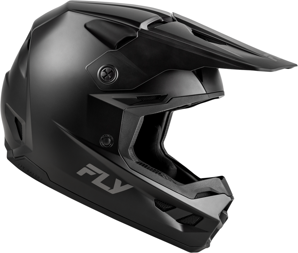 Casco Fly Kinetic Solid Negro Mate - Image 4