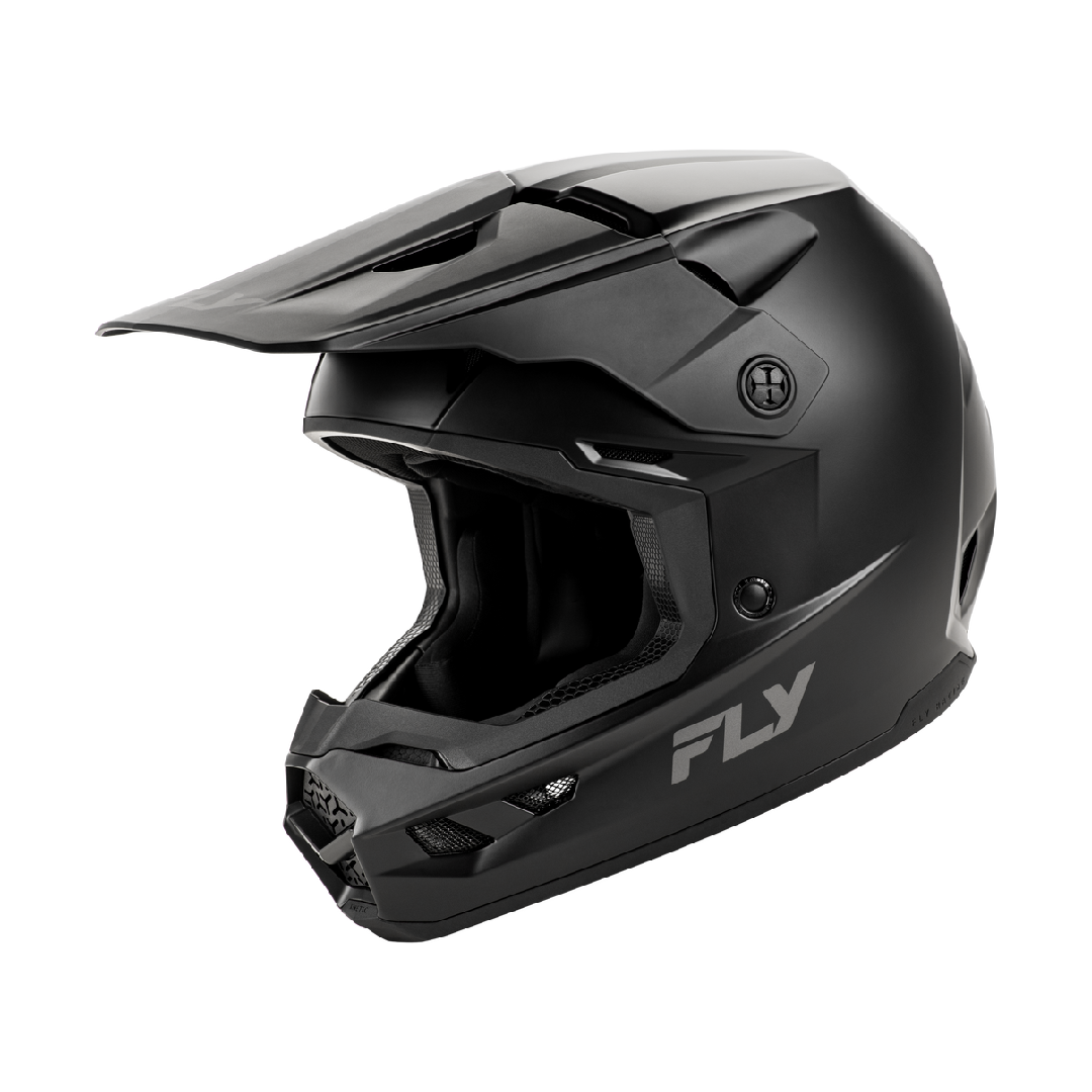 Casco Fly Kinetic Solid Negro Mate