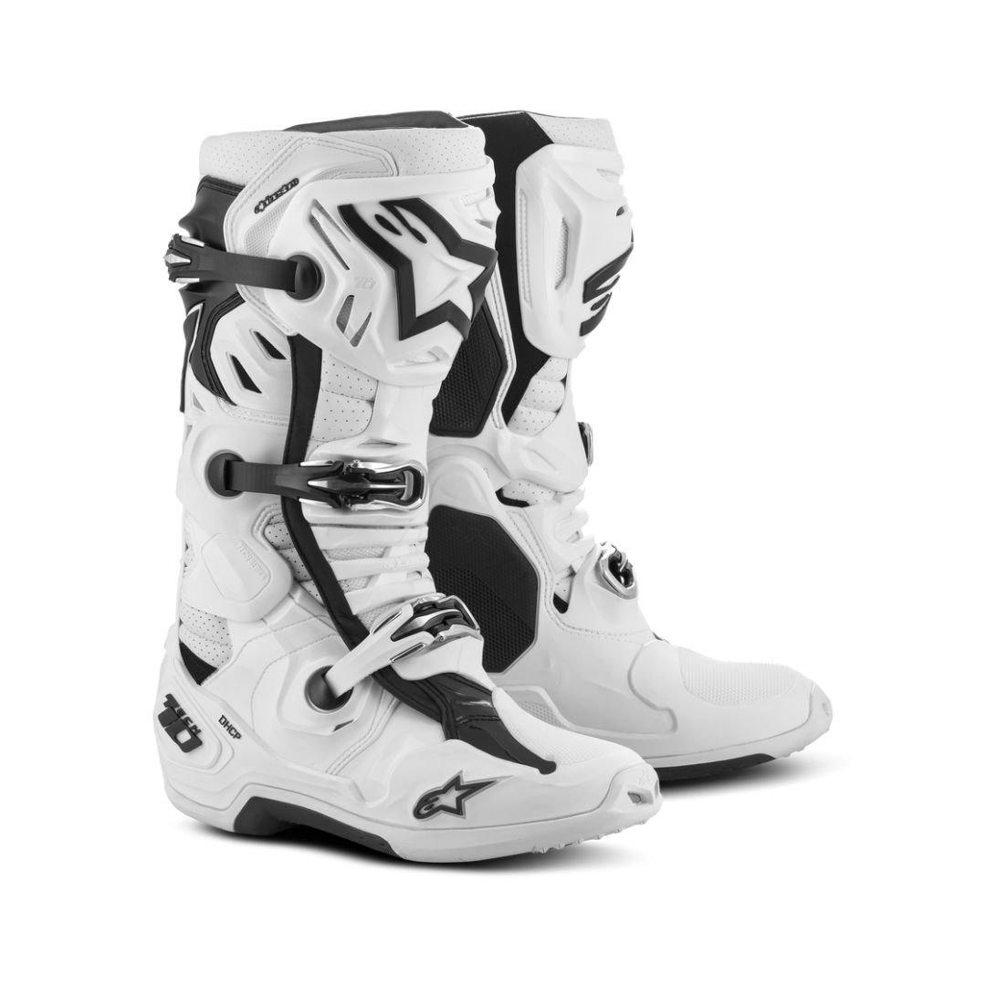 Botas Alpinestars Tech 10 SUPERVENTED WHITE