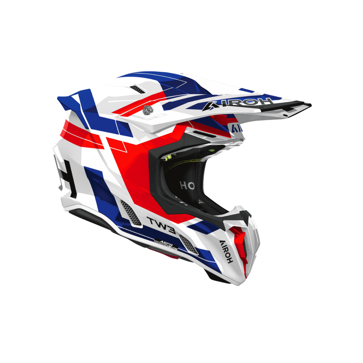 Casco Airoh Twist 3 DYNASTY AZUL/ROJO - Image 3