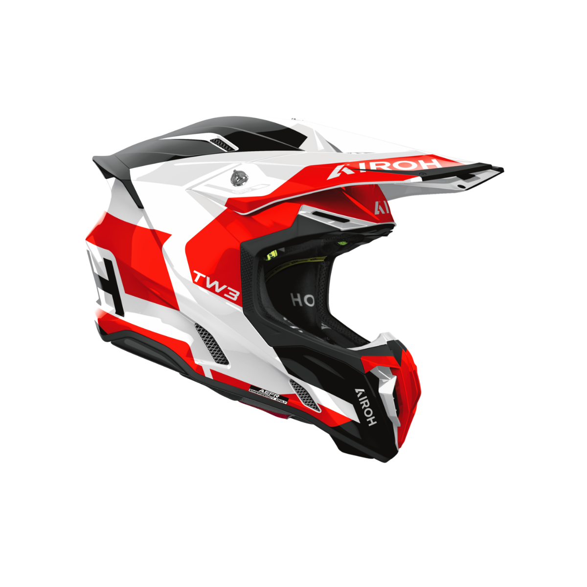 Casco Airoh Twist 3 FANCY RED Gloss - Image 2