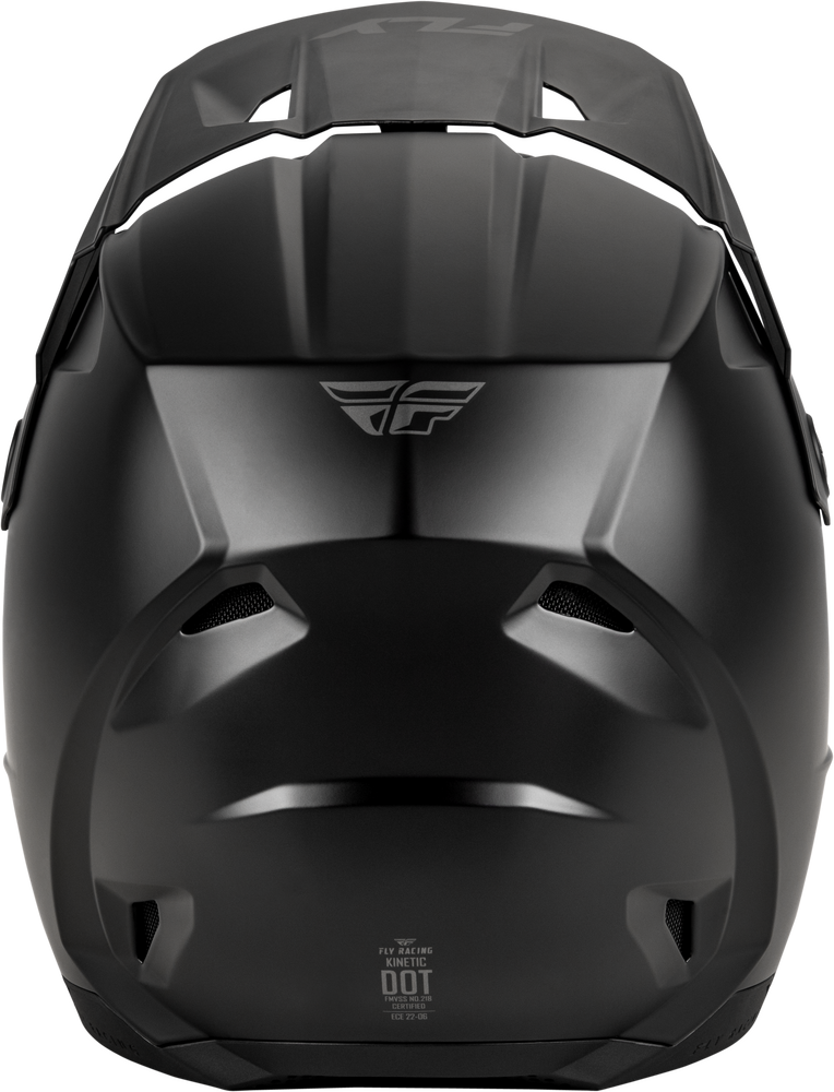 Casco Fly Kinetic Solid Negro Mate - Image 2