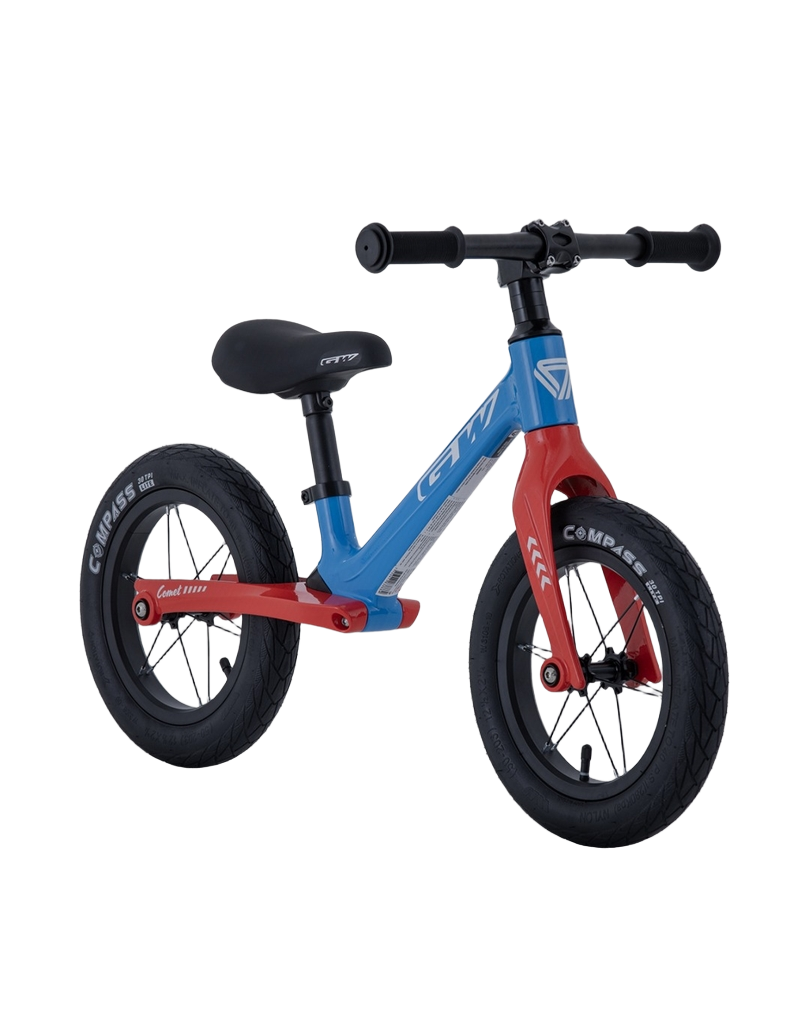 Bicicleta PUSHBIKE GW COMET Rin 12P AZUL/ROJO Magnesio