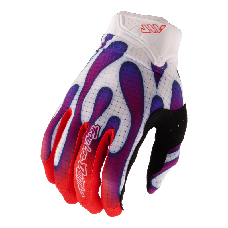 GUANTES TROY LEE DESIGNS AIR OVERSPRAY WHITE VIOLET