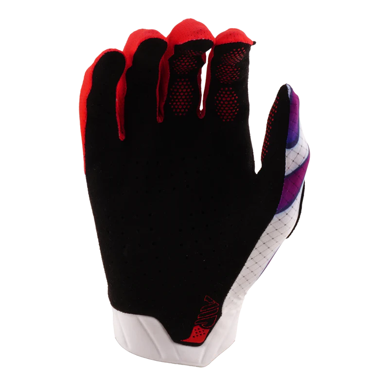 GUANTES TROY LEE DESIGNS AIR OVERSPRAY WHITE VIOLET - Image 2