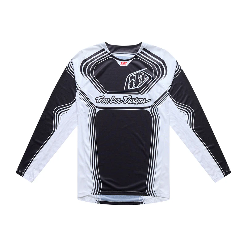 JERSEY TROY LEE GP PRO STREAMLINE BLACK WHITE