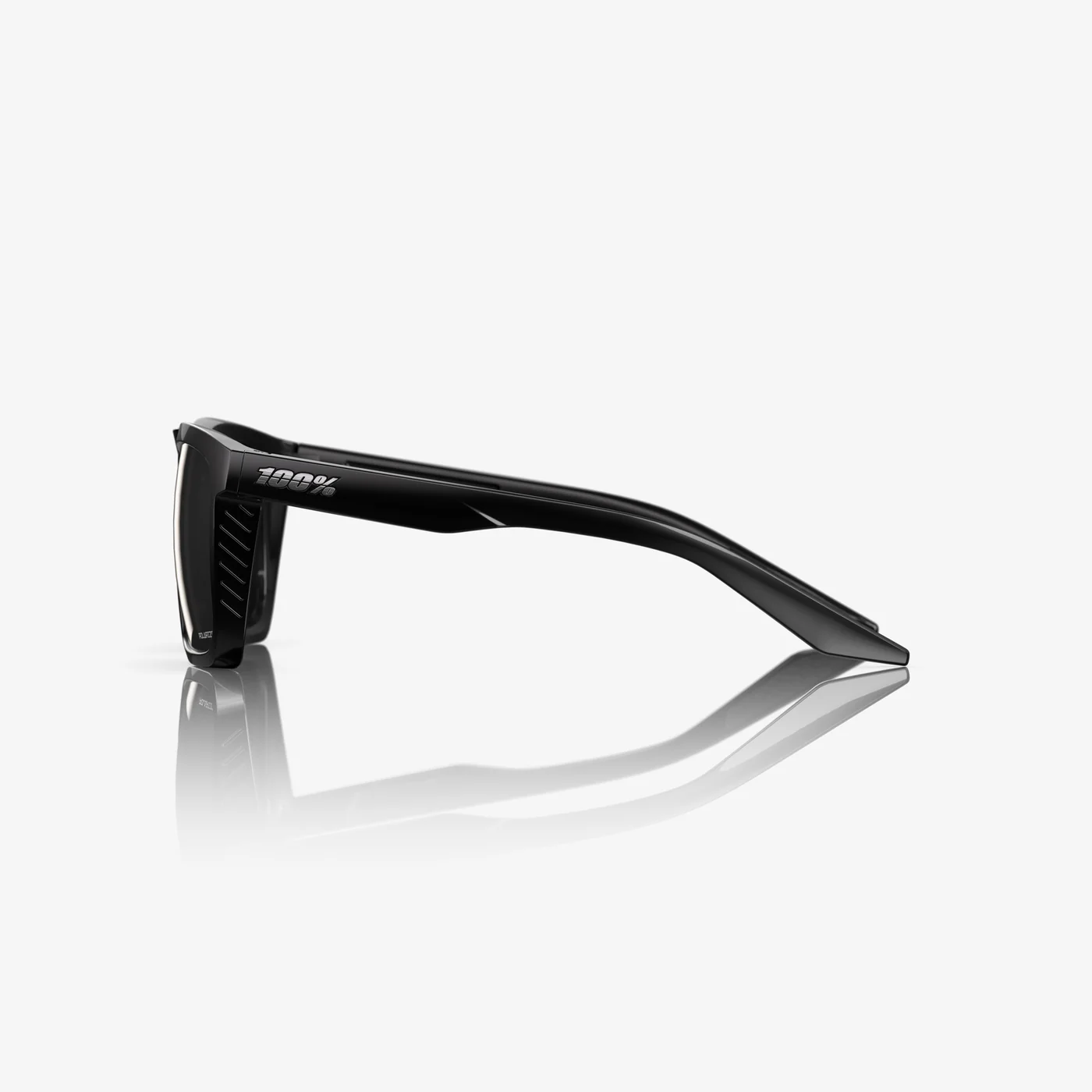 Gafas 100% RENSHAW Polished Black Polarized Grey Lens - Image 3