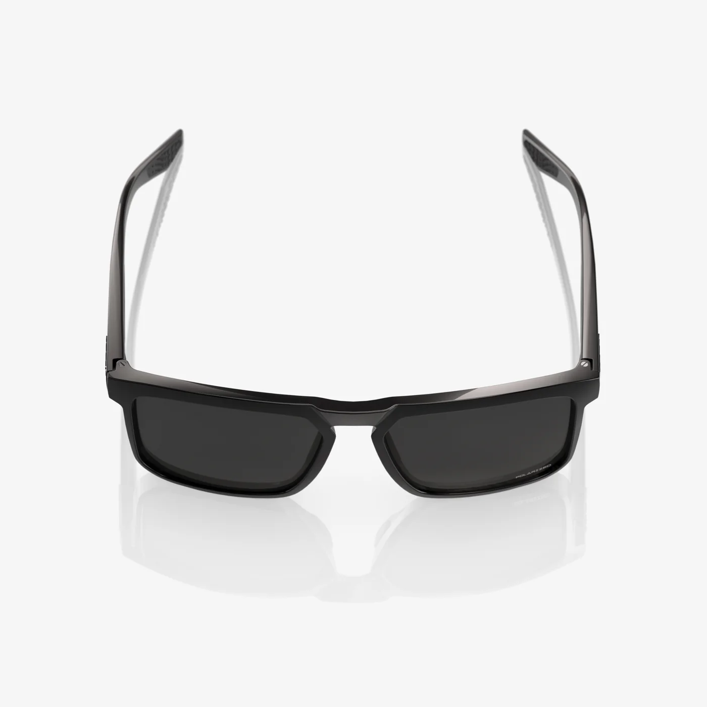 Gafas 100% RENSHAW Polished Black Polarized Grey Lens - Image 2