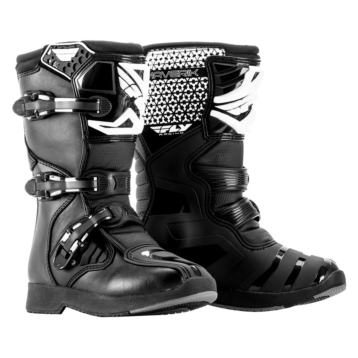 Botas Fly Maverik BLACK YOUTH/NIÑO