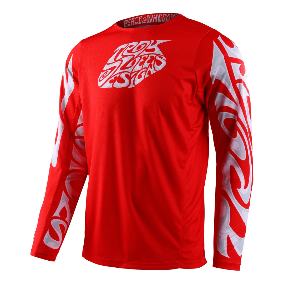 JERSEY TROY LEE GP HAZY FRIDAY RED WHITE