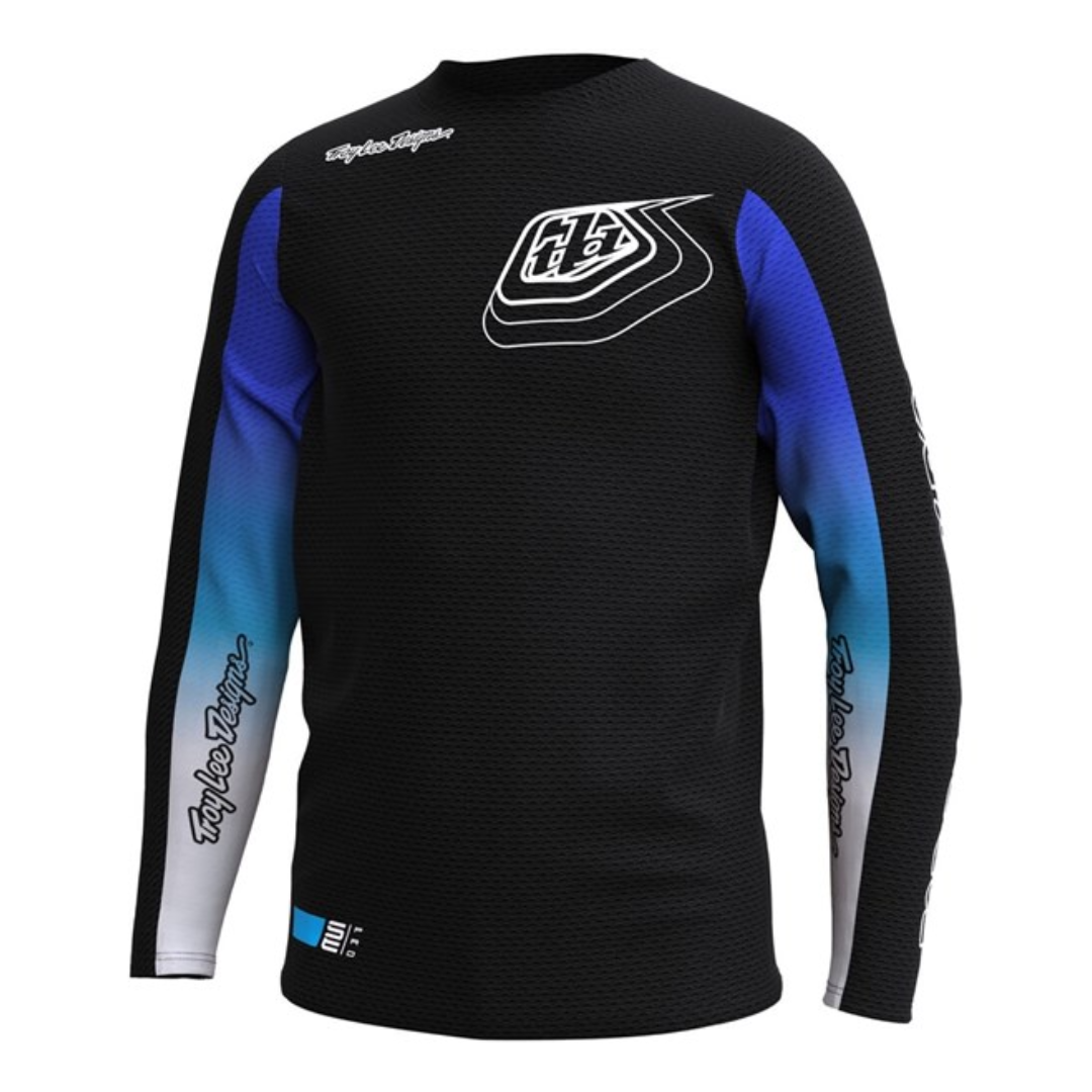 JERSEY TROY LEE SE PRO AIR RICHTER BLACK BLUE