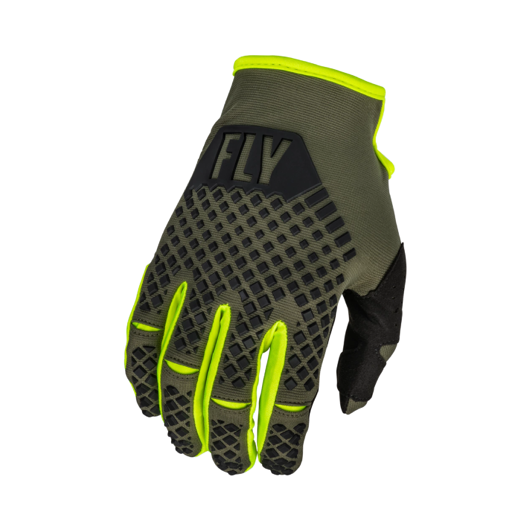 Guantes Fly Kinetic Center GREEN OLIVE/HI-VIS