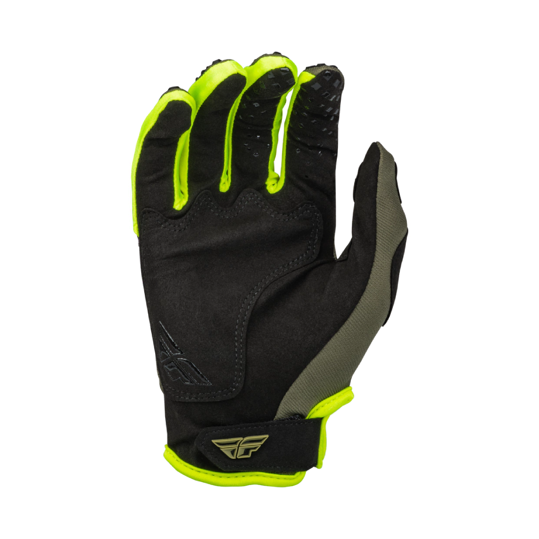 Guantes Fly Kinetic Center GREEN OLIVE/HI-VIS - Image 2