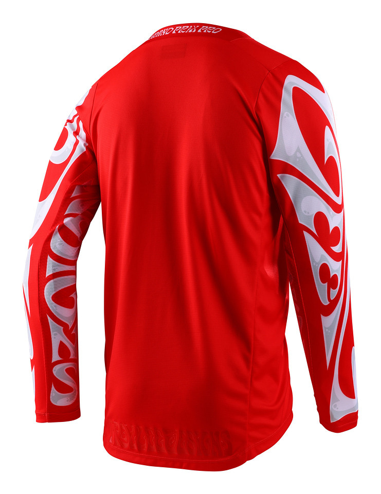 JERSEY TROY LEE GP HAZY FRIDAY RED WHITE - Image 2