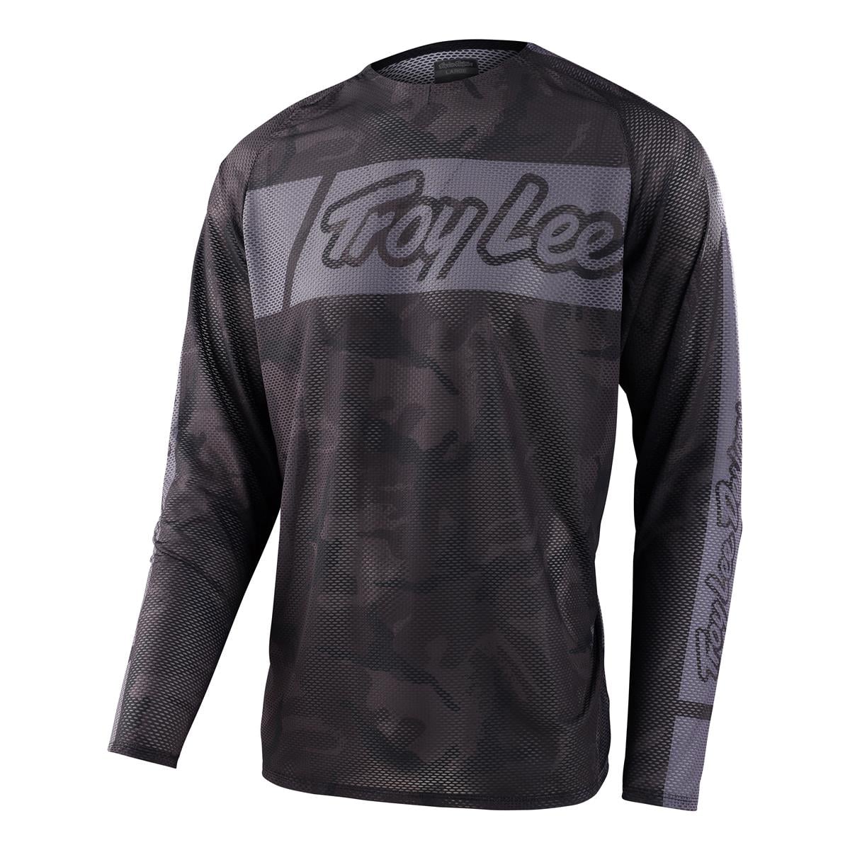 JERSEY TROY LEE SE PRO AIR VOX CAMO BLACK GRAY