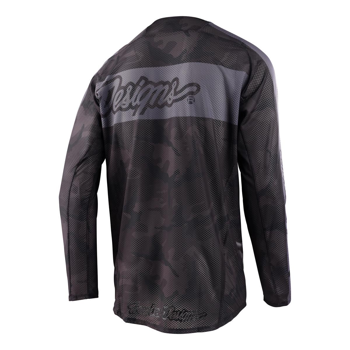 JERSEY TROY LEE SE PRO AIR VOX CAMO BLACK GRAY - Image 2