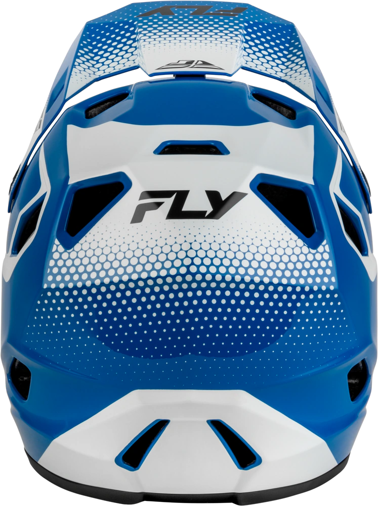 Casco Fly Rayce Sonar AZUL BLANCO NEGRO - Image 4