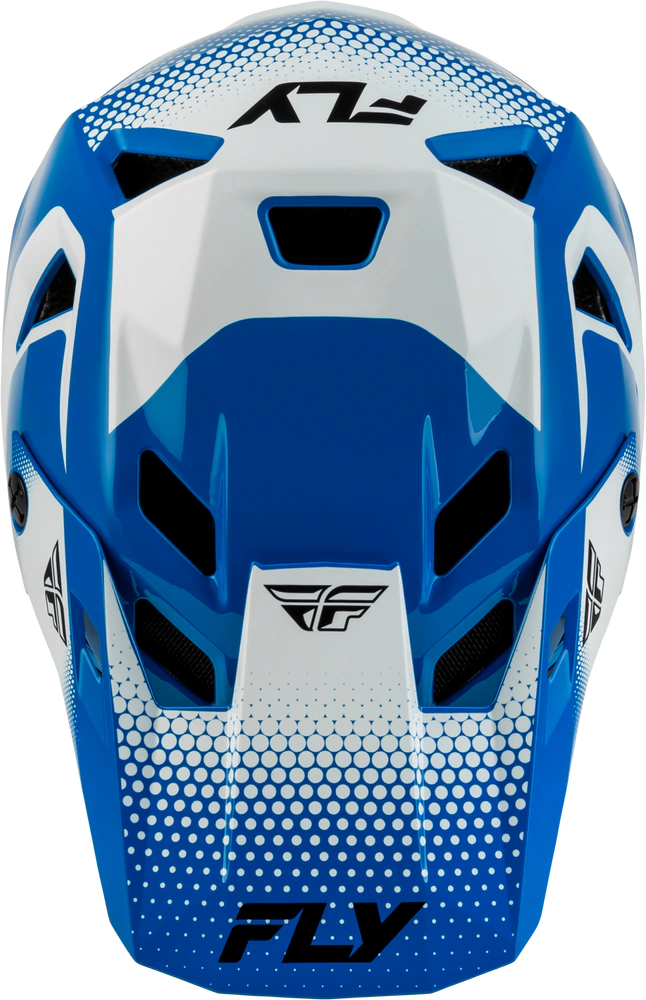 Casco Fly Rayce Sonar AZUL BLANCO NEGRO - Image 3