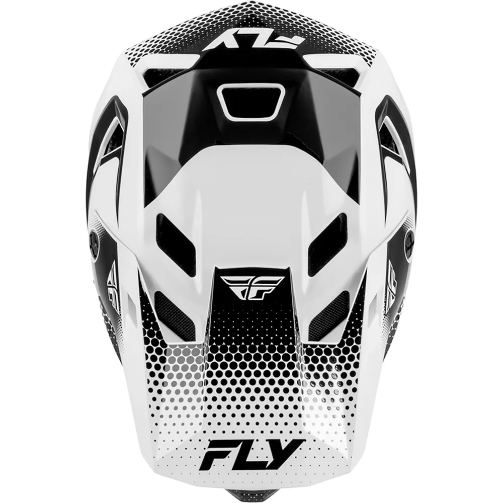 Casco Fly Rayce Sonar BLANCO NEGRO - Image 2